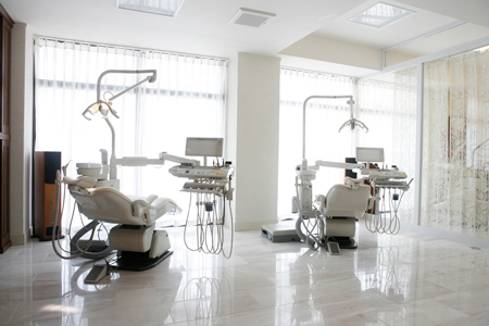 兵庫県西宮市島田デンタルクリニックメイン治療室