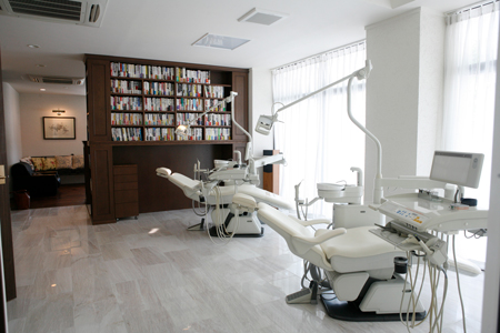 兵庫県西宮市島田デンタルクリニックメイン治療室